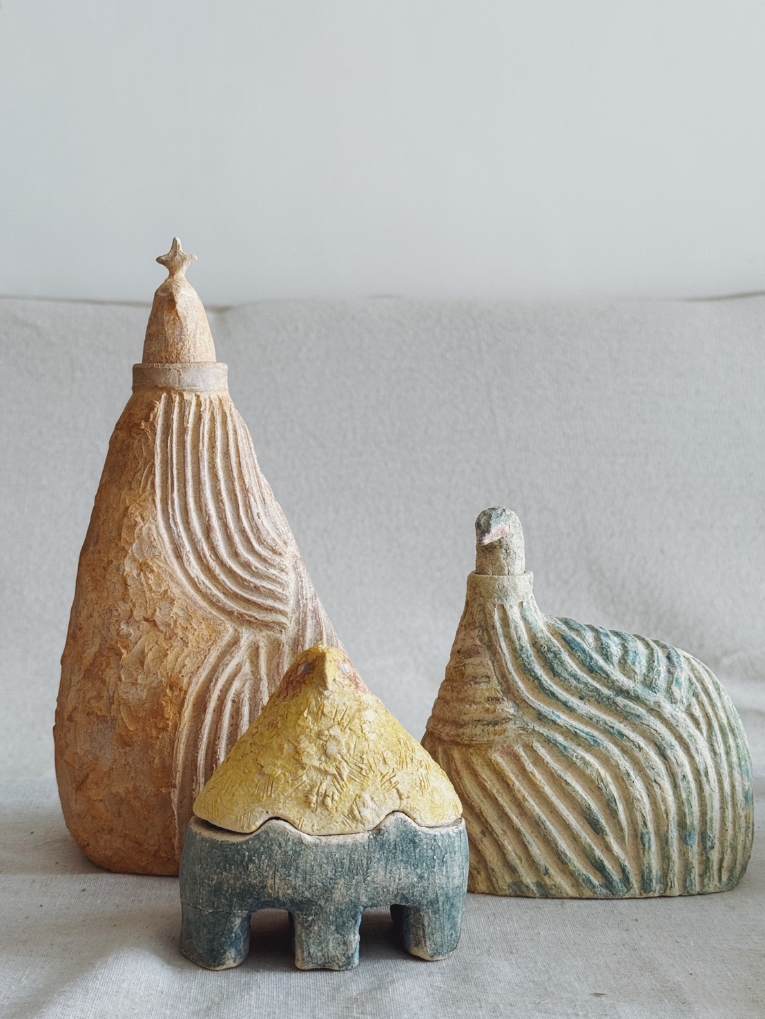 夢十九陶土創作