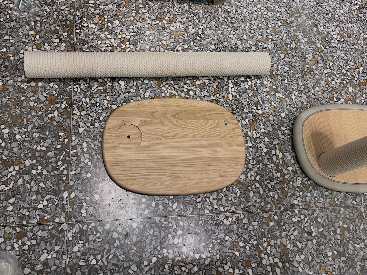第二層台階與最長貓爪柱
